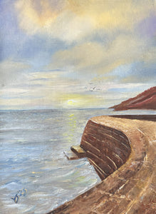 The Cobb at Sunset